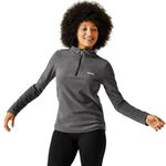 Regatta Womens Sweethart 1/2 Zip Fleece Pullover - Seal Grey - 12 UK