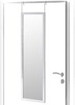 LOLAhome Modern Plastic Silver Door Mirror 35 x 125 cm