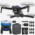 HHD GPS Drone with Camera for Adults 4K - High-Definition Aerial Photography, 3-Axis Gimbal, 3800ft Control Distance, Smart Return Home, Autonomous Waypoints, Long Battery Life