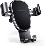 【Ultra Stable Generation】SmartDevil Car Phone Holder for Air Vent,Shakeproof Car Phone Mount,【Auto-Clamp Gravity Design】【Easy One-Hand Operation】, Black