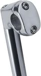 Raleigh - GNJ116 - Short Reach Handlebar Stem with 180mm Long 22.2mm Quill Fitting in Silver