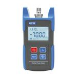 Fiber Optic Power Meter Tool Optical Tester Optical Light Source SC/FC Adapters, Portable Design.