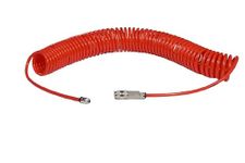 KAYMO HUR050810 Heavy Duty Industrial Use Polyurethane Pneumatic Air Compressor Tubing PU Hose Tube 10 meter | S3320SF Coupler 1/4" Female Socket | Connector JPC0802 Quick Fittings Size: 1/4" X 8 MM