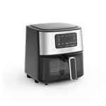 Cuisinart AIR-200C Airfryer, 6-Qt Basket Air Fryer Oven - Roasts, Bakes, Broils & Air Frys Quick & Easy Meals - Digital Display with 5 Presets, Non Stick & Dishwasher Safe