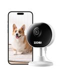 ZOSI Indoor WiFi Camera,1080P Home Mini CCTV Dome Camera, House Security Camera for Elder/Baby/Dog/Pet Monitor with App, Day and Night Video, Alexa enabled, Human/Motion Detection, 2 Way Audio