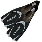 Cressi Men's Adult Pluma Fins, Dark, 10-11 UK (45/46 EU)