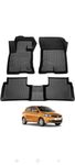 Automoxco/Premium 9D car mat Full Set for Tata Tiago (Manual)|| TPE (Thermoplastic Elastomer) Car Floor Mat Complete Set || 100% Waterproof and Washable || Color: Black