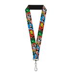 Buckle-Down Women's Buckle-down Lanyard - Avengers Key Chain, Multicolor, Standard US, Multicolor, Standard