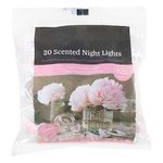 OnlineStreet Scented Tealight Votive Candles Pack - Wax Tarts in Different Assorted Refreshing Fragrances with 8 Hours Burning Time (Peony Blush Suede)