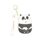 Valente Universal Cute Cartoon Silicone Zipper Coin Purse Pouch for Kids & Girls. (Panda)