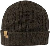 JACK PYKE Merino Wool Beanie Hat Brown
