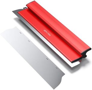 GETLITOOL 60cm Large Paint Putty Scraper with Spare Blades, Heavy-Dury Wall Smoothing Tool with Ergonomic Handle & 201 Stainless Steel Blade for Drywall Repair, Joint Filling and Surface Finishing