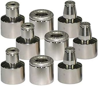 (9 count, 3 of each type) Diamond Microderm Microdermabrasion Tips, Spa and Home Beauty Skin Care for Exfoliation