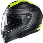 Motorcycle helmets HJC i90 DAVAN MC4HSF, Black/Yellow, S