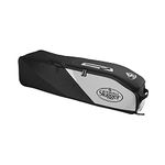 Louisville Slugger Wheeled Bag, Black, L: 35" W: 9" H: 9"