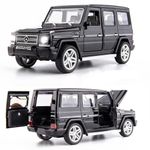 Sky Tech® Mercedes Benz G65 1:32 Model Car Exclusive Alloy Metal Pull Back Die-cast Car Diecast Metal Pullback Toy car with Openable Doors & Light Music Best Gifts Toys for Kids【Colors as Per Stock】