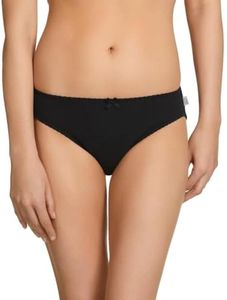 HESTIA Women's Heroes Hi-Cut Brief, Black, 18