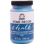 FolkArt Home Decor Chalk Furniture & Craft Paint in (8 Ounce), 34802 Provencial Blue