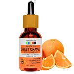 Organix Mantra Sweet Orange Essential Oil for Diffuser - 100% Natural Sweet Orange Essential Oils for Skincare - Sweet Orange Oil Essential Oil for Diffuser & DIY - 15ML