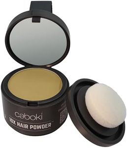 Caboki Hair Volumizer: Root Touch Up & Fill in Thinning Hairline, Cover Bald Spots & Gray Hair. TALC-Free, Healthful Powder for Men & Women. Golden Blonde
