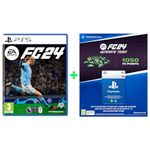 EA SPORTS FC 24 Standard Edition PS5 | VideoGame | English + 10£ PlayStation Store Gift Card for EA SPORTS FC 24 Ultimate Team | FC Points | UK PSN Account