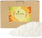 Soy Wax -DIY Candle Making Supplies-Pure Nature Soy Wax Flakes 5lb(80oz)…