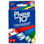 Mattel Games Phase 10 Card Game for Families, Adults and Kids, Challenging & Exciting Rummy-Style Play