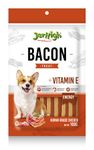 JerHigh Human Grade High Protein Chicken, Fully Digestible Healthy Snack & Training Treat, Free from by-Products & Gluten, Bacon Stick for All Life Stages Dog (24 X 100g) Sold by Dogs N Cats