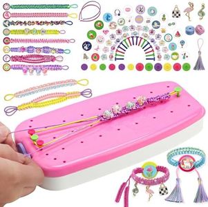 Friendship Bracelet Making Kit for Girl, Arts and Crafts Kit for Kids Ages 7-16, Jewelry Making Kit for Girls Ideas Gifts, Perfect Christmas Birthday Gifts for Girls Ages 7 8 9 10 11 12 13 Year Old