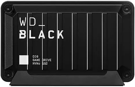 Western Digital 500GB D30 Game Drive SSD - Portable External Solid State Drive, Compatible with Playstation, Xbox, & PC, Up to 900MB/s - WDBATL5000ABK-WESN