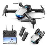 WEADFAX-Drone-with-4K-Camera-WiFi-FPV-1080P-HD-Dual-Foldable-RC-Drone-Altitude-Hold-Headless-Mode-Visual-Positioning-Auto-Return-App-Control (A11)