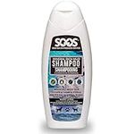 Soos Pet Shampoo Mineral Rich Mud Natural Dead Sea Cruelty Free Fast Absorbing Skin Cooling First Aid Antib-acterial and Antif-ungal Odor Remover for Dogs and Cats - 1x Pet Shampoo (500ml)