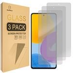 Mr.Shield [3-PACK] Privacy Screen Protector Compatible with Samsung Galaxy M53 5G / Galaxy M52 5G [Tempered Glass] [Anti Spy] Screen Protector