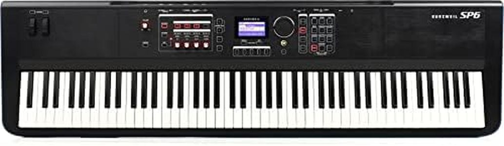 Kurzweil 88-Key Stage Piano with Fully-Weighted Hammer-Action Keyboard (SP6-8)