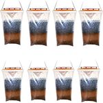 Hanging Fly Trap Bags, 8 Pack Fly Traps Catcher Killer with Fly Bait For Pest Control, Fly Catcher Trap Kills Up to 20,000 Flies for Outdoor Garden, Farm, Horse Barn