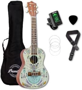 Bamboo Concert Ukulele Beginner. Sapele 23 Inch Adult Beginner Ukulele with Complete Kit. Ukulele for Kids Acoustic. Ukelele 23 Adut Beginner. Indie Model