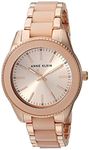 Anne Klein Women's Resin Bracelet Watch, Light Pink/Rose Gold