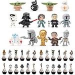26 Pcs Star War Cake Toppers,Childr