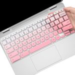 Keyboard Cover for Lenovo Chromebook Flex 3 11.6"/IdeaPad 3 Chromebook 11.6 / Lenovo Spin X360 Chromebook 11.6"/Chromebook C330 C340 100e 300e 500e 11.6" /Lenovo Chromebook Flex 5 5i 13 inch Laptop-op