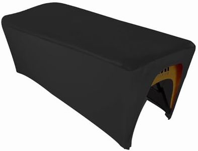 Black Lash Bed Cover, Waterproof Massage Table Cover, Wipeable PU Leather Comfortable Spa Bed Cover, Reusable for Fits Beds Massage Tables