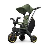 Doona Liki Trike S3 - Premium Foldable Trike for Toddlers, Kids/Baby Tricycle Stroller with Cushion Seat, UPF 50+ Sun Protection & Harness, Parental Control, Ages 10 Months to 3 Years, Desert Green