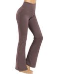 Promover Bootcut Yoga Pants Women Sports Trousers Stretch High Waist Workout Gym Bootleg Tummy Control Work Pants for Work & Casual