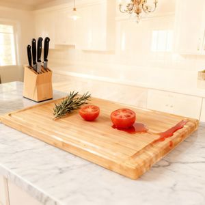 Utoplike XXXL Bamboo Cutting Board – Extra Large Chopping Surface