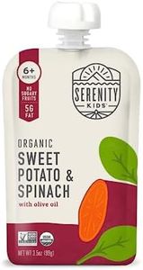 Serenity Kids, Baby Food Sweet Potato Spinach Organic, 3.5 Ounce