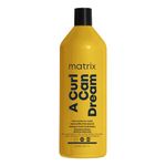 Matrix Curlay Hair Rich Mask, Hydrating & A Curl Can Dream Deep Conditioning Leave-In Mask, For Curly & Coily Hair, Sulfate & Paraben Free, Preserves Curl Pattern, 1000ml (Packaging May Vary)