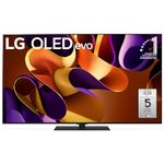 LG 65-Inch G4 OLED evo 4K Smart TV - α11 AI Processor 4K, Alexa Built-in, 144Hz Refresh Rate, HDMI 2.1, G-Sync, FreeSync, Dolby Vision, Dolby Atmos, Stand Included (OLED65G4SUB, 2024)