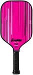 Franklin Sports Pro Pickleball Paddles - Signature Series Pro Paddle with MaxGrit Surface - USA Pickleball (USAPA) Tournament Approved - 16mm Polypropylene Core - Pink