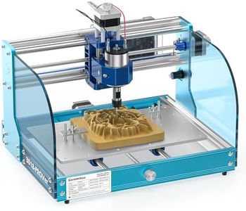 Genmitsu 3018-PROVer V2 CNC Router Machine for Beginner, Mini Milling Engraver Kit with Z-Probe, Limit Switches, E-Stop, Ideal for Wood, Acrylic, MDF, Plastic, PVC (Without Offline Controller)