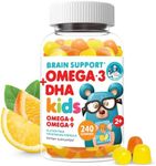 DR. MORITZ Omega 3 Kids Gummies - Vegan DHA Kids Omega 3 Gummies with Omega 3 6 9 - Omega 3 Gummies for Kids, No Fish Oil - Kids Omega 3 Supplement (240 Count)