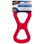 Nerf Dog Tire Infinity Tug Durable Dog Toy 10" Red Large